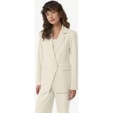 Blazer - Effen - Viscose - Lange Mouw - Licht Gevoerd