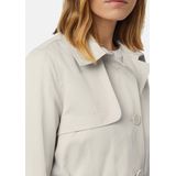 COMMA - Tussenmantel - Ecru - Trenchcoat - Normale Pasvorm