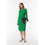 Blousejurk - Effen - Gevoerd - Lange Mouwen - Normale Pasvorm