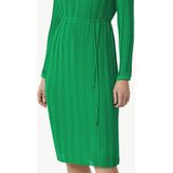 Blousejurk - Effen - Gevoerd - Lange Mouwen - Normale Pasvorm