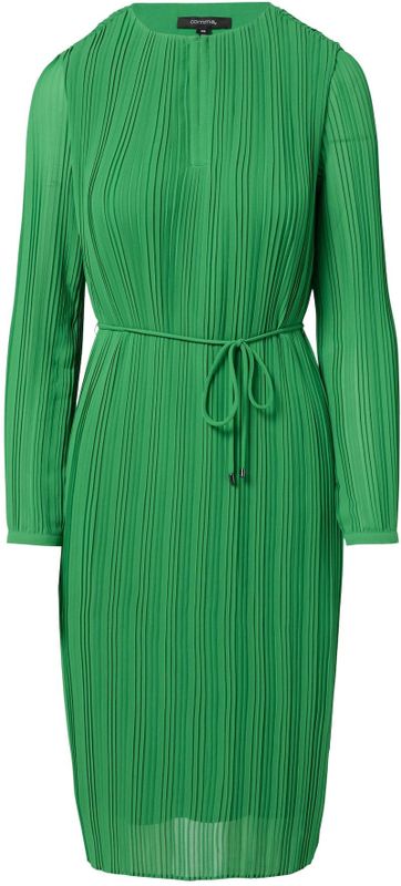 Blousejurk - Effen - Gevoerd - Lange Mouwen - Normale Pasvorm