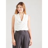 Comma - Tanktop - Offwhite - Cascadehals