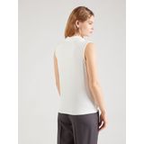 Comma - Tanktop - Offwhite - Cascadehals