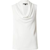 Comma - Tanktop - Offwhite - Cascadehals