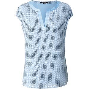 Blouse - Gevoerde Zoom - Viscose - Kwartmouw - Normale Pasvorm