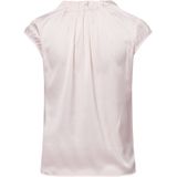 Comma - Satijnen Blouse - Rosé - Met Print All-Over
