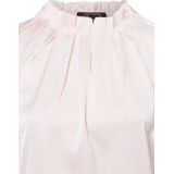 Comma - Satijnen Blouse - Rosé - Met Print All-Over
