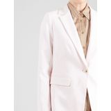 Comma - Getailleerde Blazer - Roze - Leer