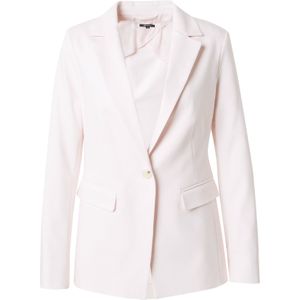Comma - Getailleerde Blazer - Roze - Leer