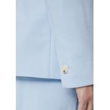 Comma - Jasje - Trenchcoat - Canal Blue - Met Reverskraag