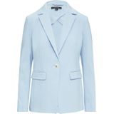 Comma - Jasje - Trenchcoat - Canal Blue - Met Reverskraag