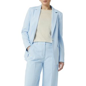 Trenchcoat - Canal Blue - Met Reverskraag - Lange Mouwen