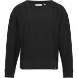 comma casual identity - Sweatshirt - Zwart - Effen - Lange Mouw