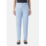 Pantalons - Effen - Katoen - Slimfit - Mid Waist - Lang