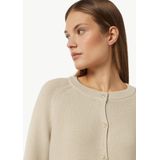 comma casual identity - Gebreid Vest - Lichtbruin