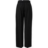 COMMA - Bandplooibroek - Zwart - Loosefit - High Waist