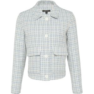 Design - Tussenjas - Geruit - Bouclé - Licht Gevoerd