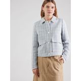 Bouclé - Geruit - Tussenjas - Licht Gevoerd - Normale Pasvorm