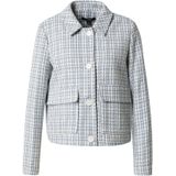 Bouclé - Geruit - Tussenjas - Licht Gevoerd - Normale Pasvorm