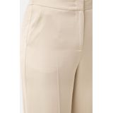 comma - Wijde Broek - Beige - Regular Taille
