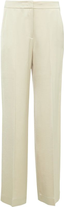 comma - Wijde Broek - Beige - Regular Taille