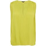 comma - Blouse - Mouwloos - Met Plooidetails