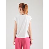 COMMA Shirt  nude / rood / wit