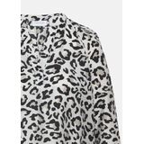 comma - Blouse - Gestructureerd - Tuniek - Raglanmouwen