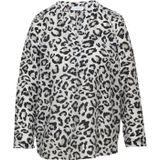 comma - Blouse - Gestructureerd - Tuniek - Raglanmouwen