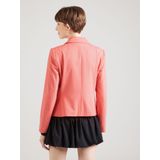 COMMA - Blazers - Koraal - Effen - Lange Mouw - Normale Pasvorm