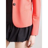 COMMA - Blazers - Koraal - Effen - Lange Mouw - Normale Pasvorm
