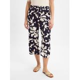 Comma Relaxhose, mit All-Over Print