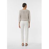 Comma - Chino Broek - Naturel - Met Afneembare Riem