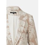 comma - Indoor-Blazer - Crêpe - Met All-over Print
