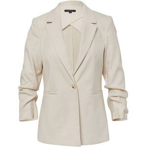 comma - Indoor-Blazer - Lange Blazer - Linnenblend