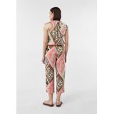 comma - Broek - Relaxed-fit - Luxe Viscosemix - All-over Print