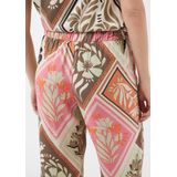 comma - Broek - Relaxed-fit - Luxe Viscosemix - All-over Print