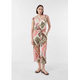 comma - Broek - Relaxed-fit - Luxe Viscosemix - All-over Print