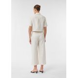 comma - Culotte - Gestreept - Linnenmix