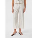 comma - Culotte - Gestreept - Linnenmix
