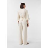 COMMA Blouse 'Comma x Füsun Lindner'  ecru