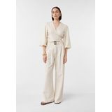 COMMA Blouse 'Comma x Füsun Lindner'  ecru