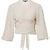 COMMA Blouse 'Comma x Füsun Lindner'  ecru