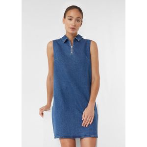 comma - Kleid - Denim - Korte Jurk