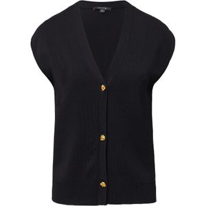 comma - Strickjacke - Mouwloos Vest - Viscosemix