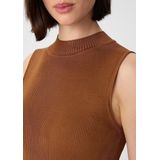 comma - Strickpullunder - Mouwloos - Slim-fit - Viscosemix