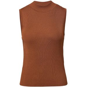 comma - Strickpullunder - Mouwloos - Slim-fit - Viscosemix