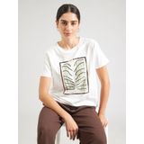 comma - T-Shirt - Regular Fit - Katoenmix