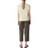 comma - Strickpullover - Gebreide Pullover - Korte Mouwen - Bloemenintarsia