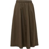 Kokerrok - Deep Jungle - Elastische Taille - Regular Fit